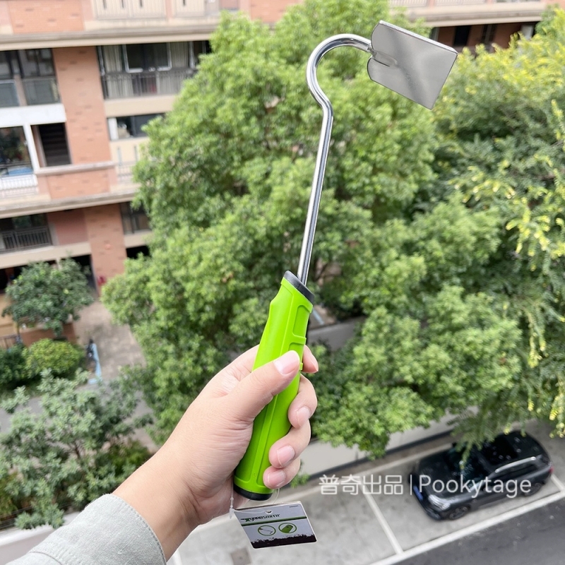 菜园好助手！北欧单！不锈钢菜园锄草工具阳台花盆防滑园艺小锄头