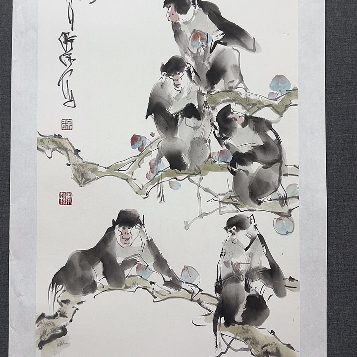 国画书画作品多次