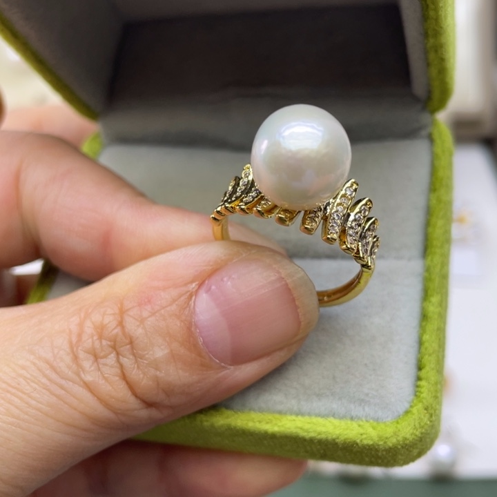 戒指未镶嵌淡水珍珠