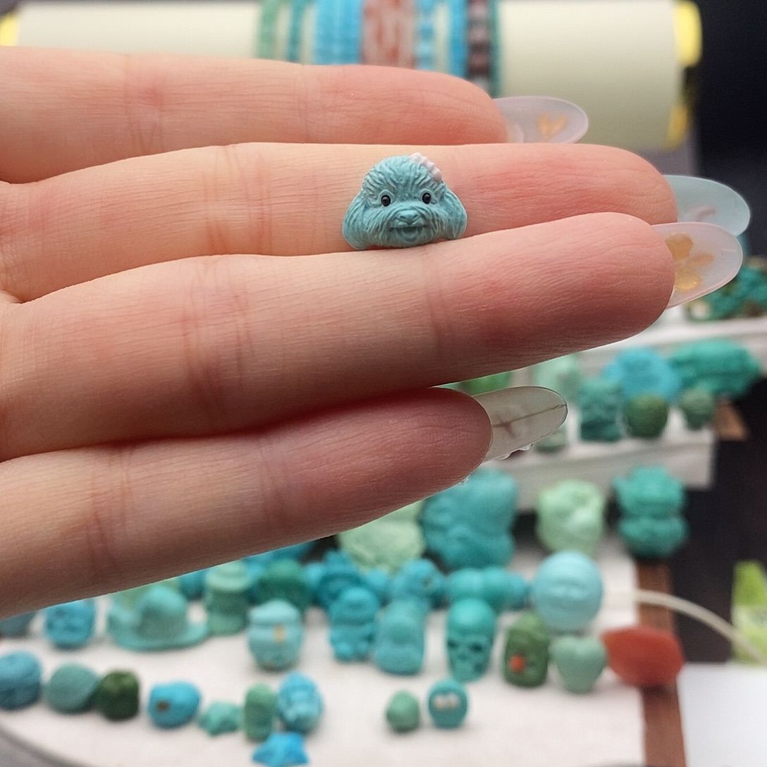 未镶嵌绿松石饰品