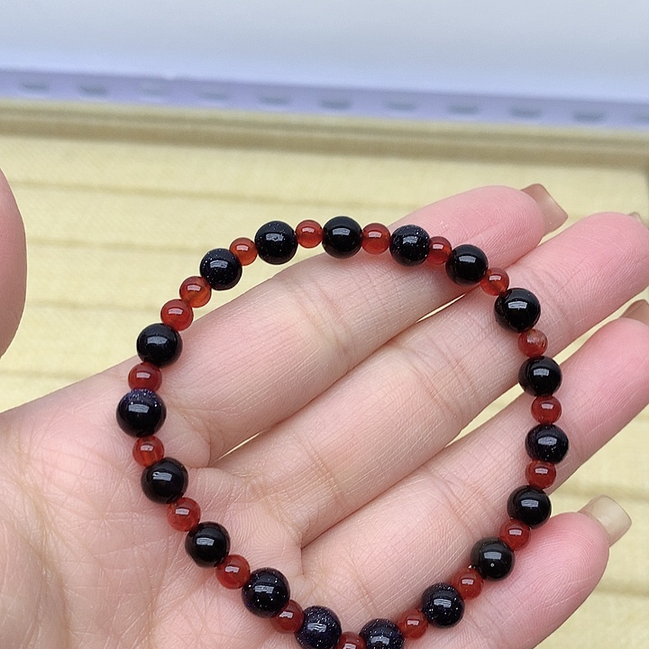 玛瑙/玉髓手链合金