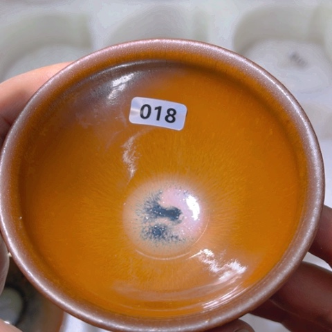 茶盏原矿原釉柴烧建盏