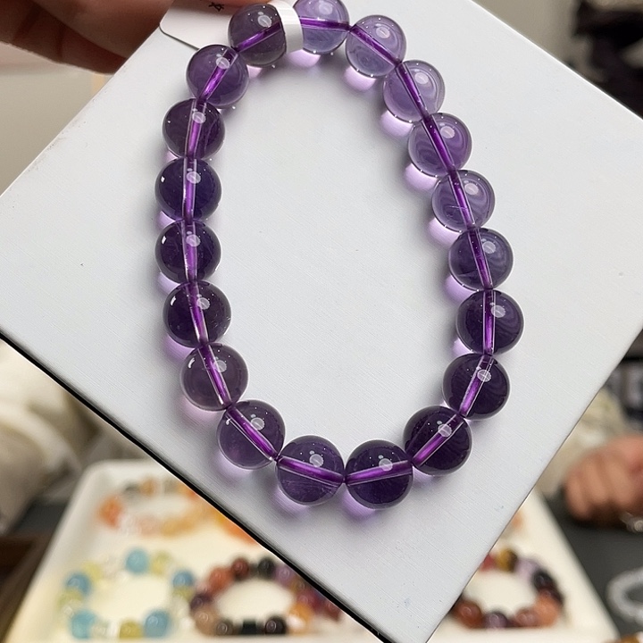 手链未镶嵌水晶巴西紫水3