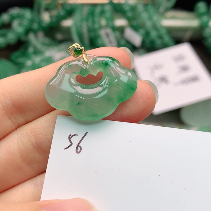 石英质玉颈饰银S925镶嵌s***h