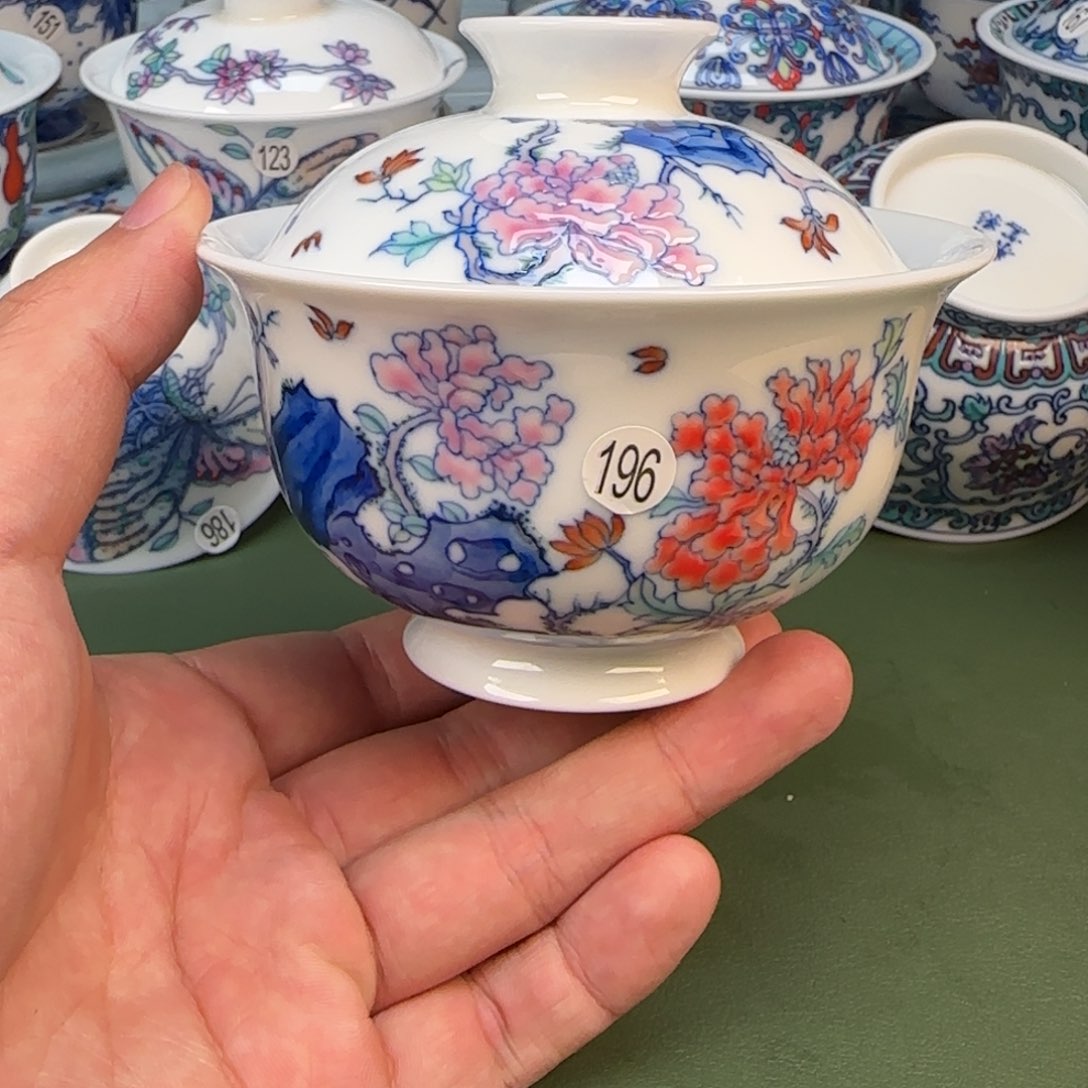 彦祖纯手工手绘茶具196