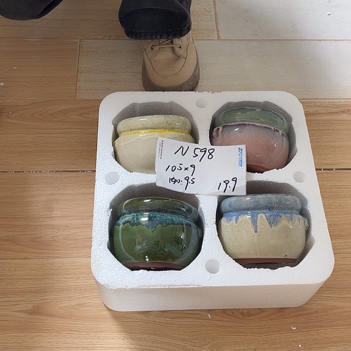 粗陶多肉花盆微瑕598