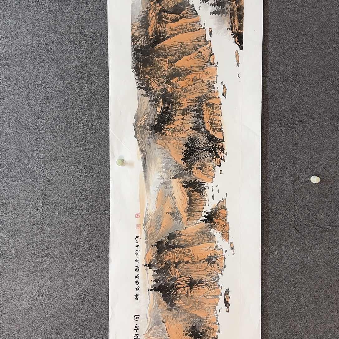 国画杜浩老师手绘作品