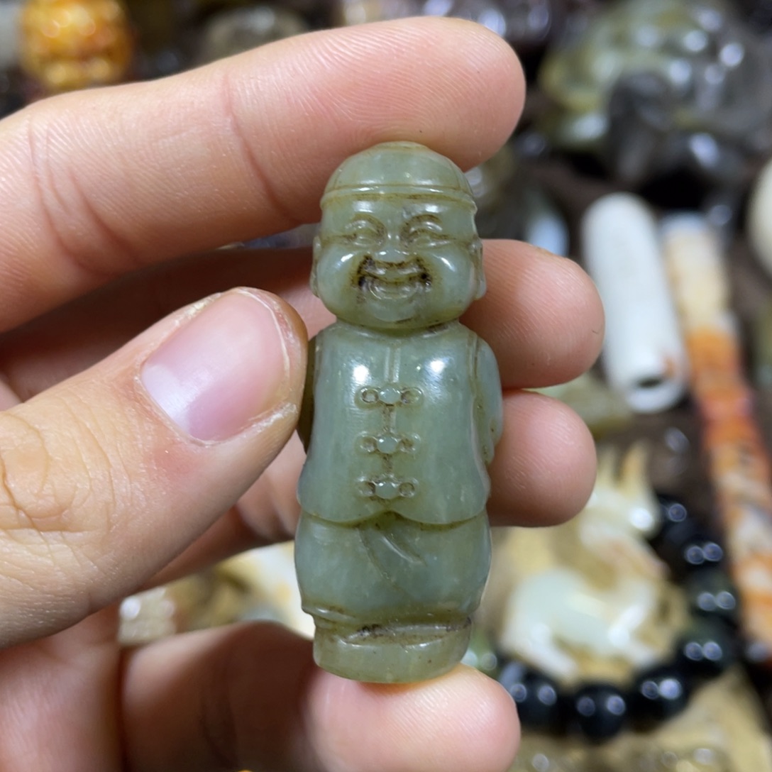 和田玉吊坠(不含链)未镶嵌