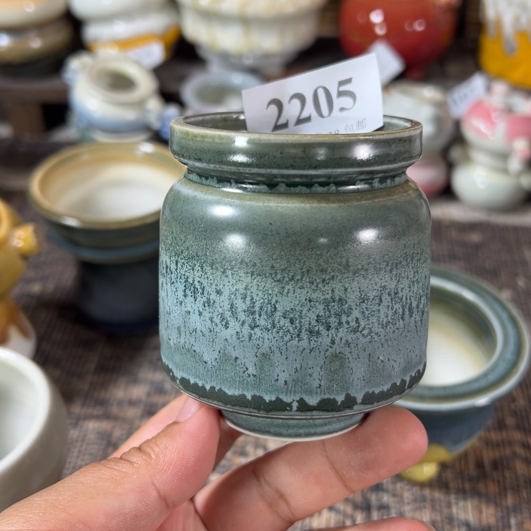 口5高7 手工花盆满30包邮