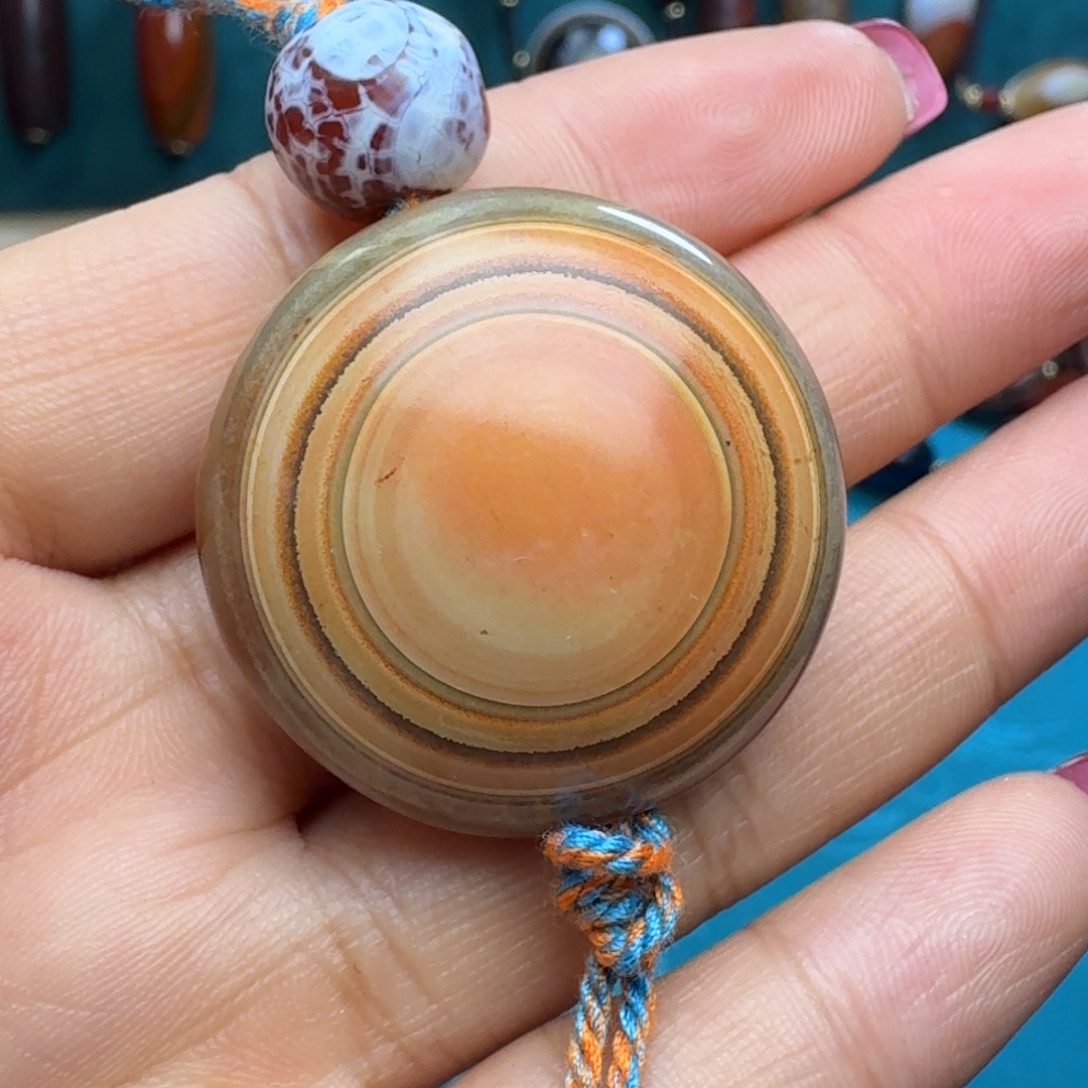 玛瑙/玉髓未镶嵌项链