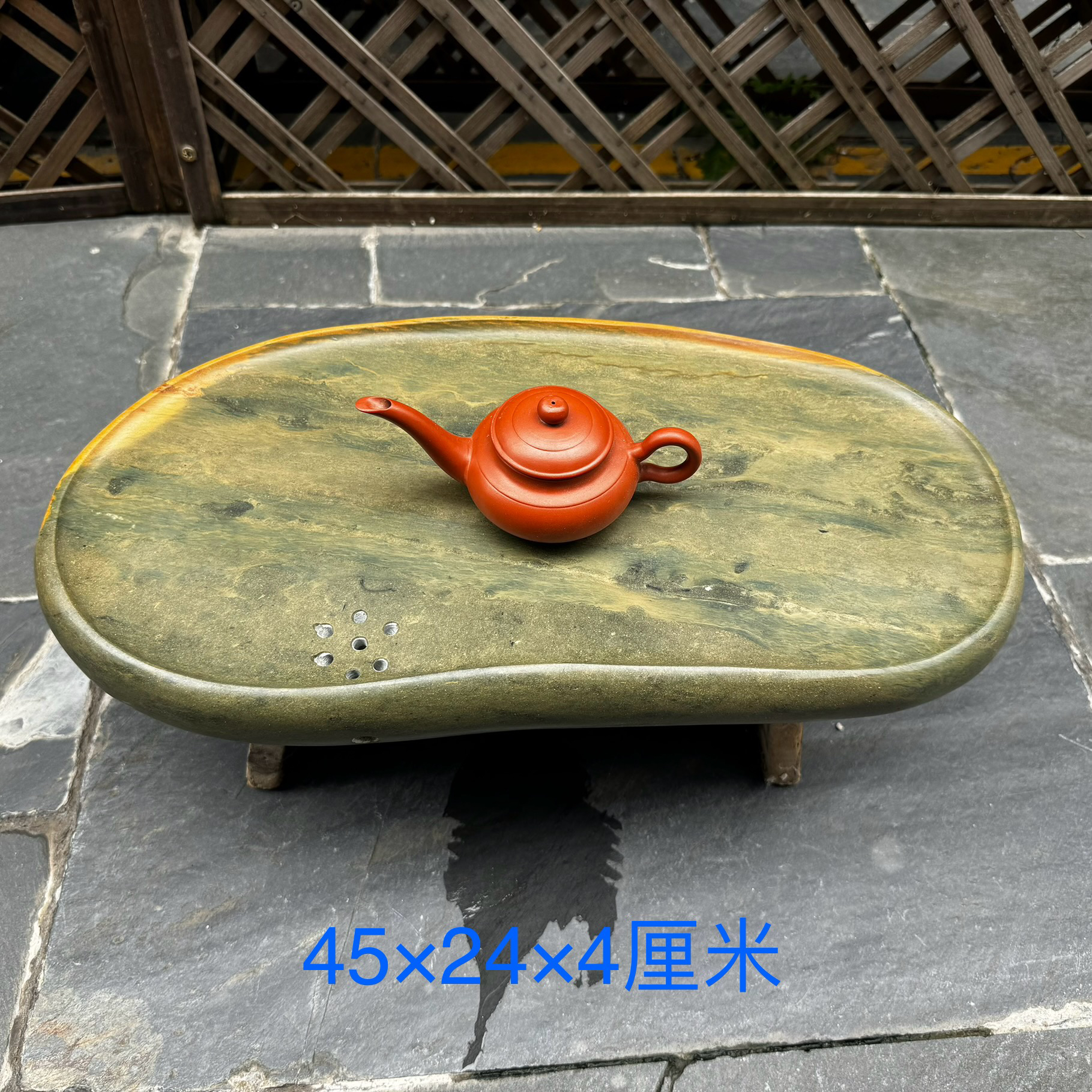 端砚原石整块雕刻多款精雕刻端砚茶盘紫端石天然手工石雕工艺