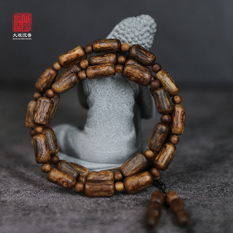 沉香【三千尺】S级随形手串长串规格海南产区品质天然产地多样性发1