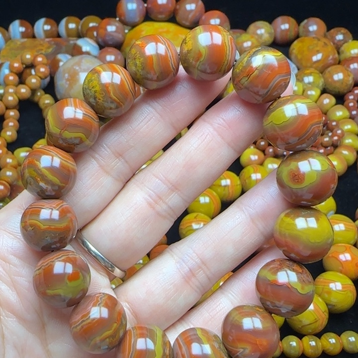 玛瑙/玉髓未镶嵌手串