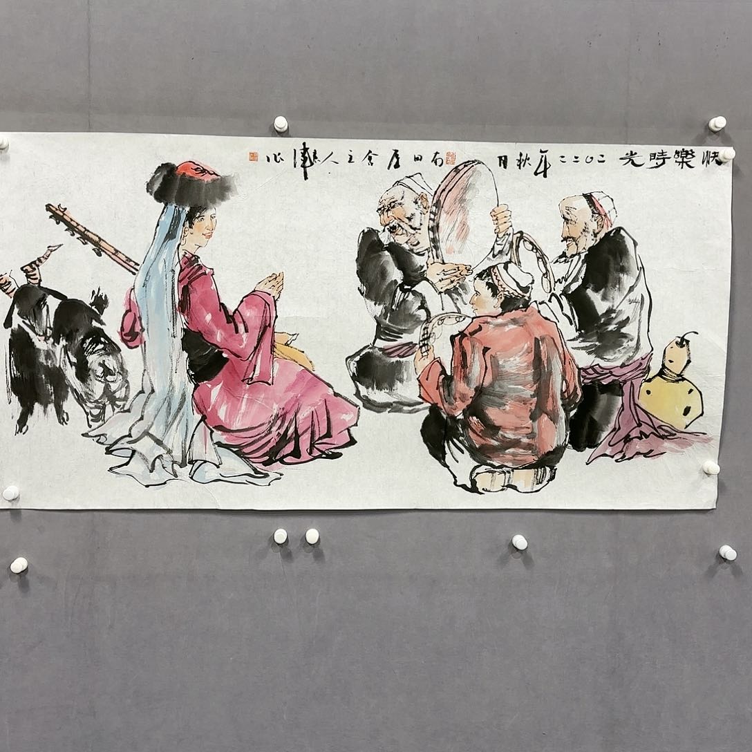 国画国画纯手绘作品请放心去藏