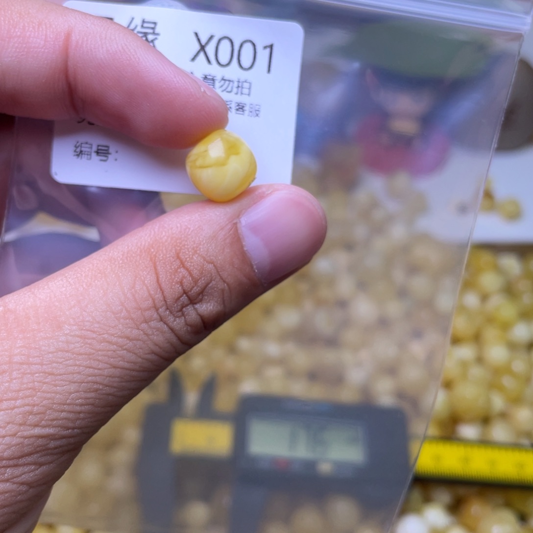 琥珀未镶嵌珠宝奇石