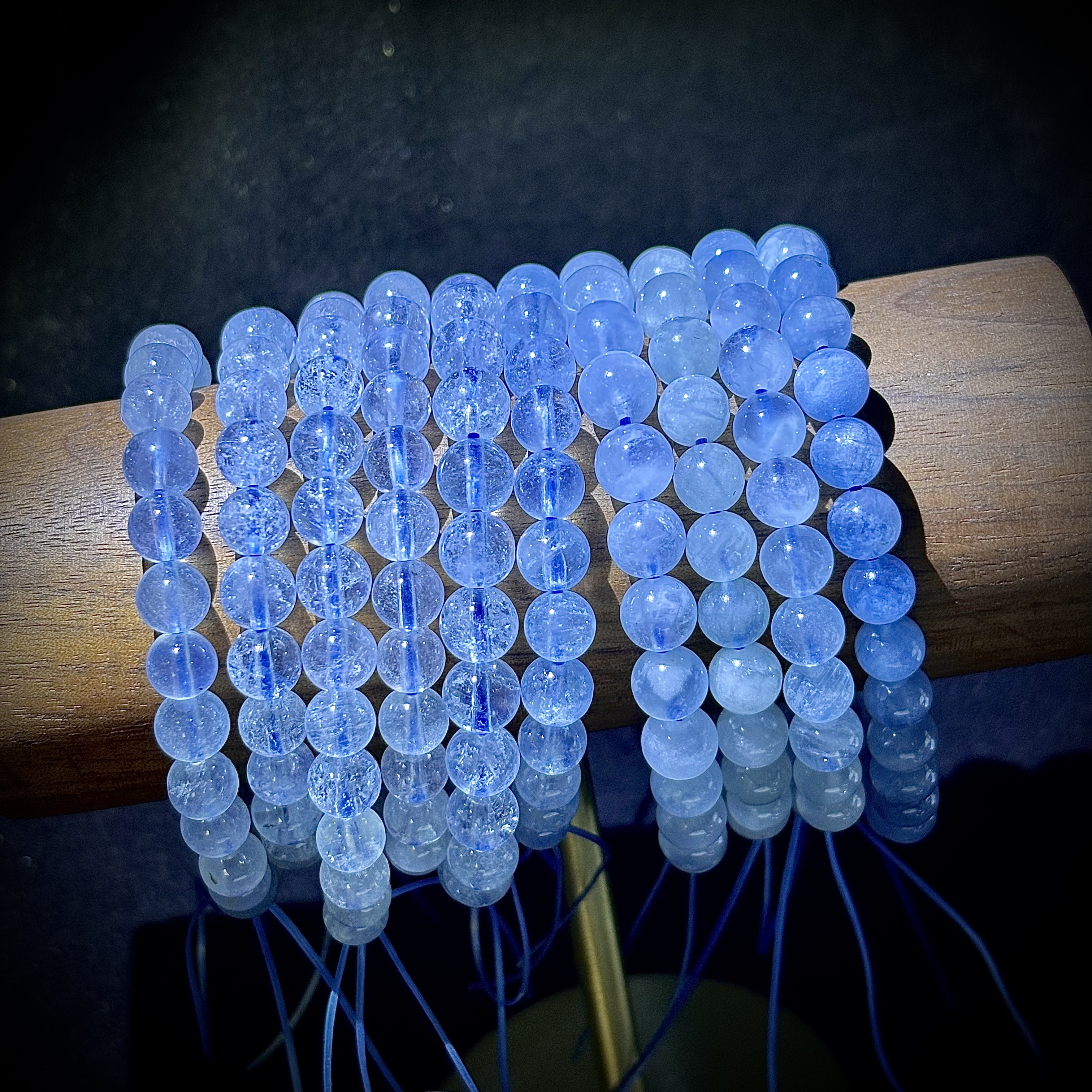 w08 海蓝宝手链 多样性发其一