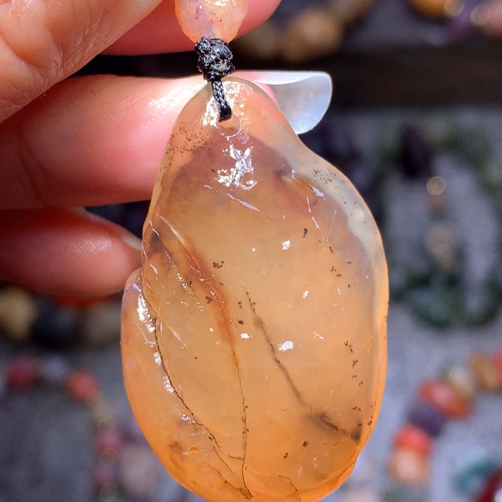 玛瑙/玉髓珠宝半成品未镶嵌