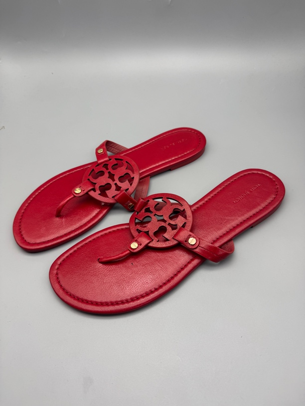 全新未使用 TORY BURCH/汤丽柏琦 tor 女拖鞋 夹脚 082