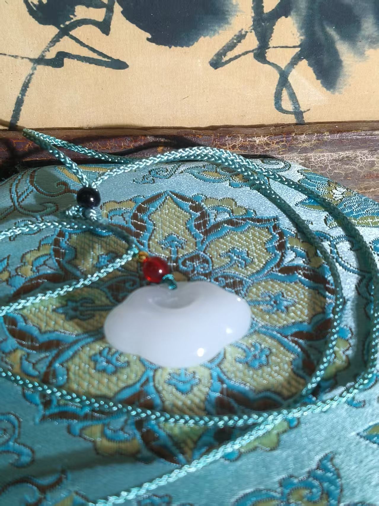 捌国风复古白吊坠