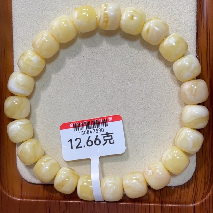 琥珀手链未镶嵌蜜蜡