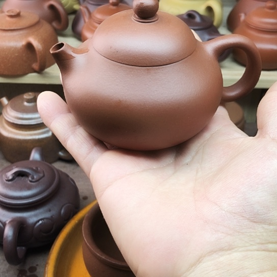 茶壶紫砂紫泥文但170豪升左右