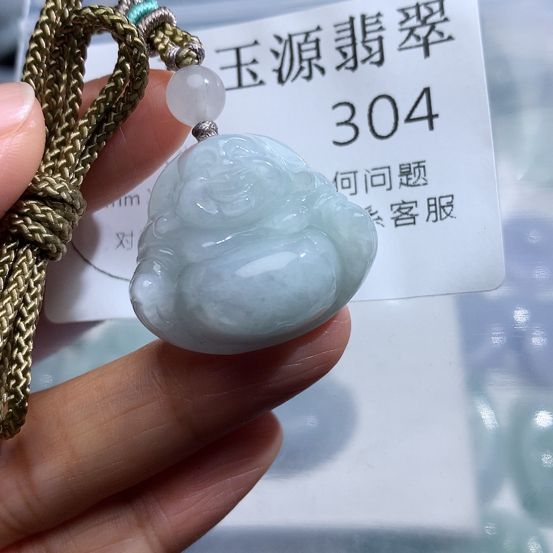 翡翠未镶嵌颈饰304