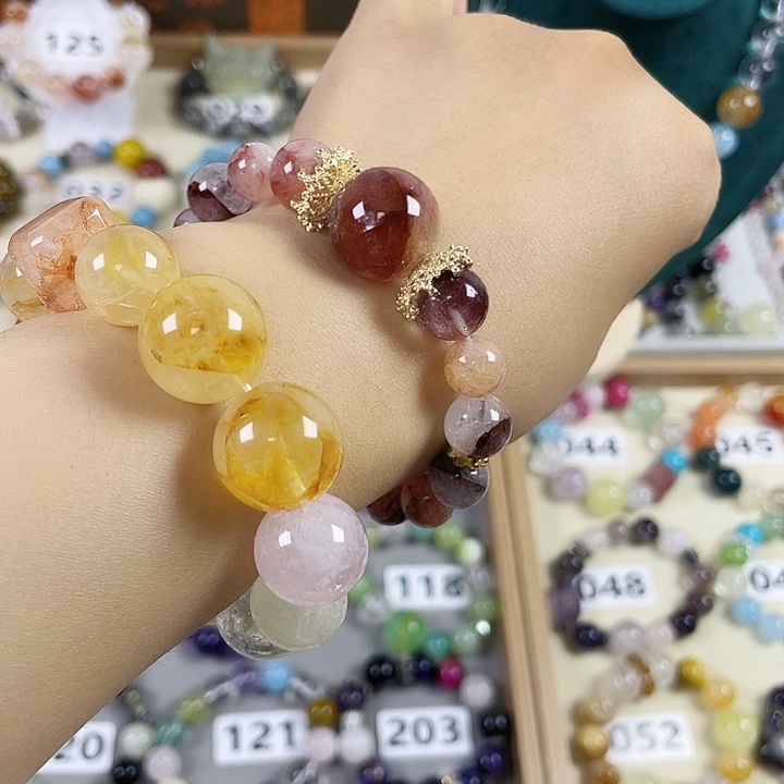银S925镶嵌手链水晶