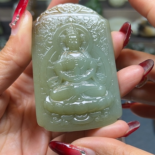 和田玉挂件未镶嵌