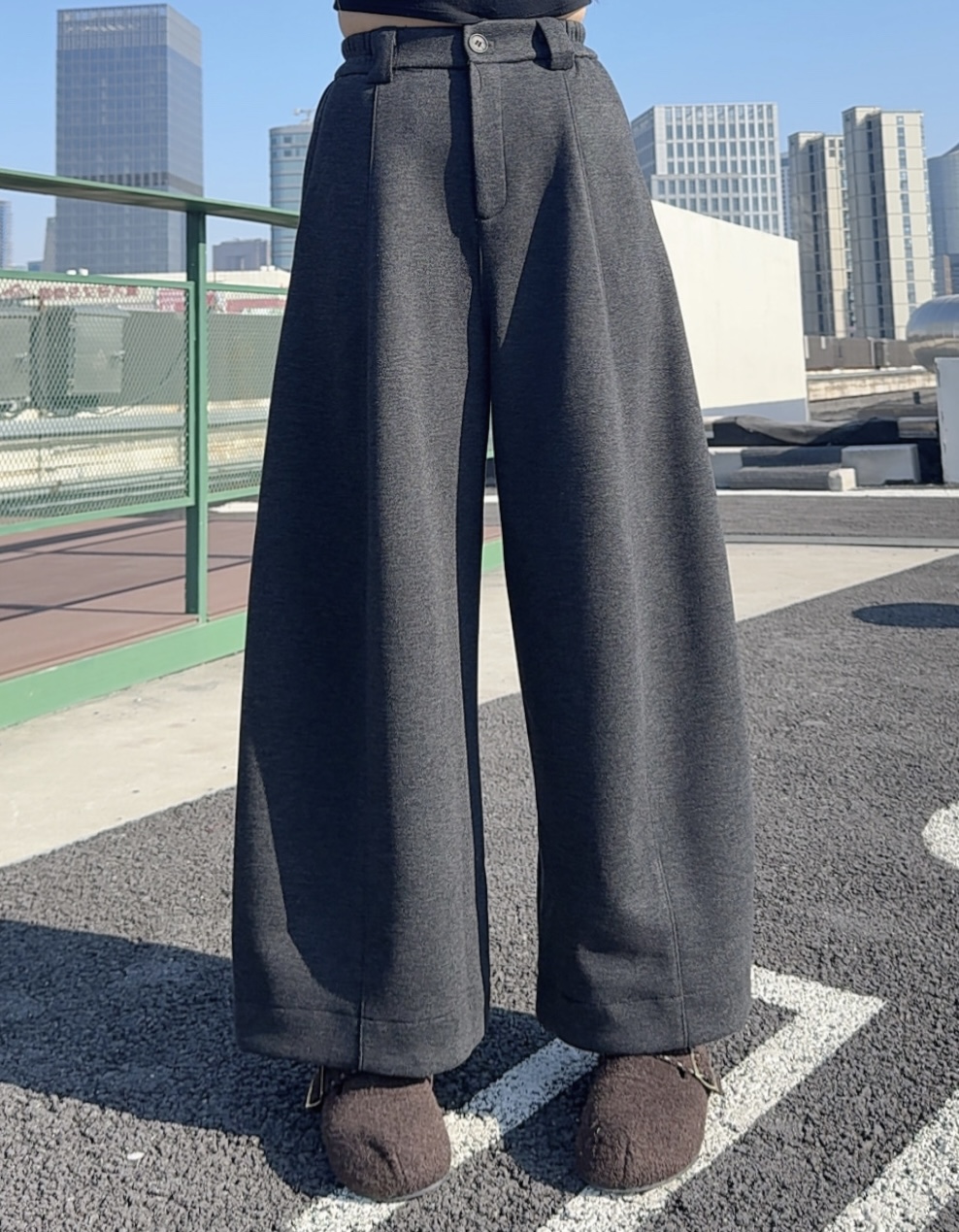 1214-03  女士秋冬气质百搭时尚潮流休闲裤   YLS  25762