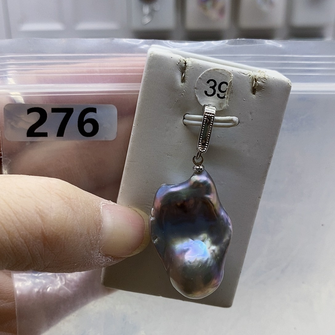 颈饰合金淡水珍珠