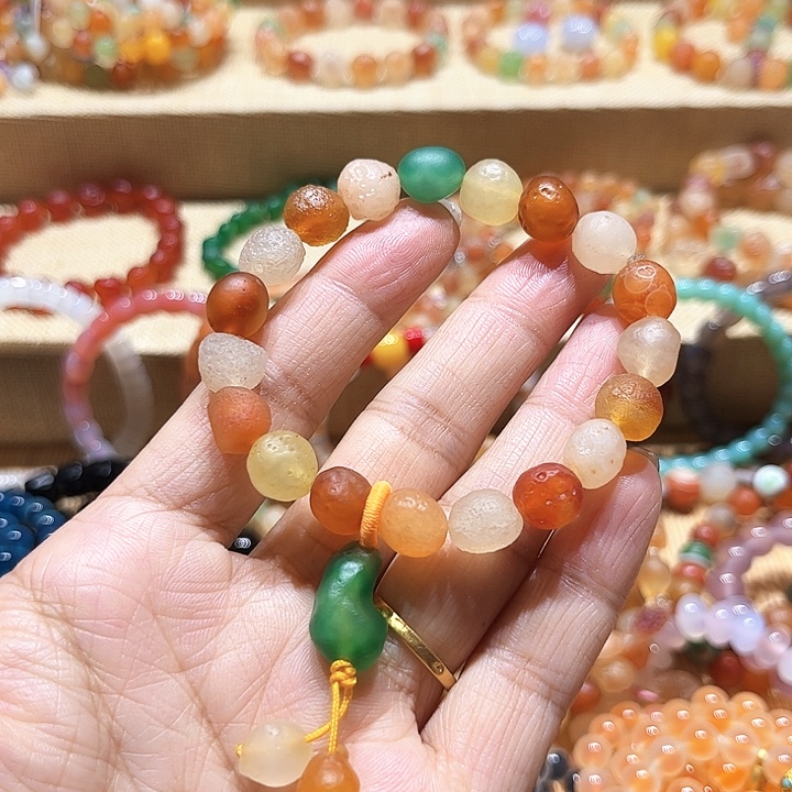 玛瑙/玉髓未镶嵌手链