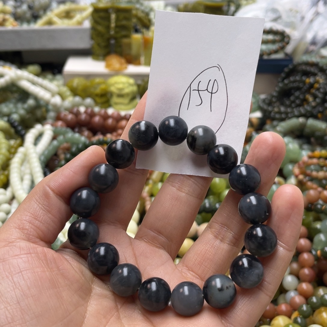 蛇纹石玉手链未镶嵌