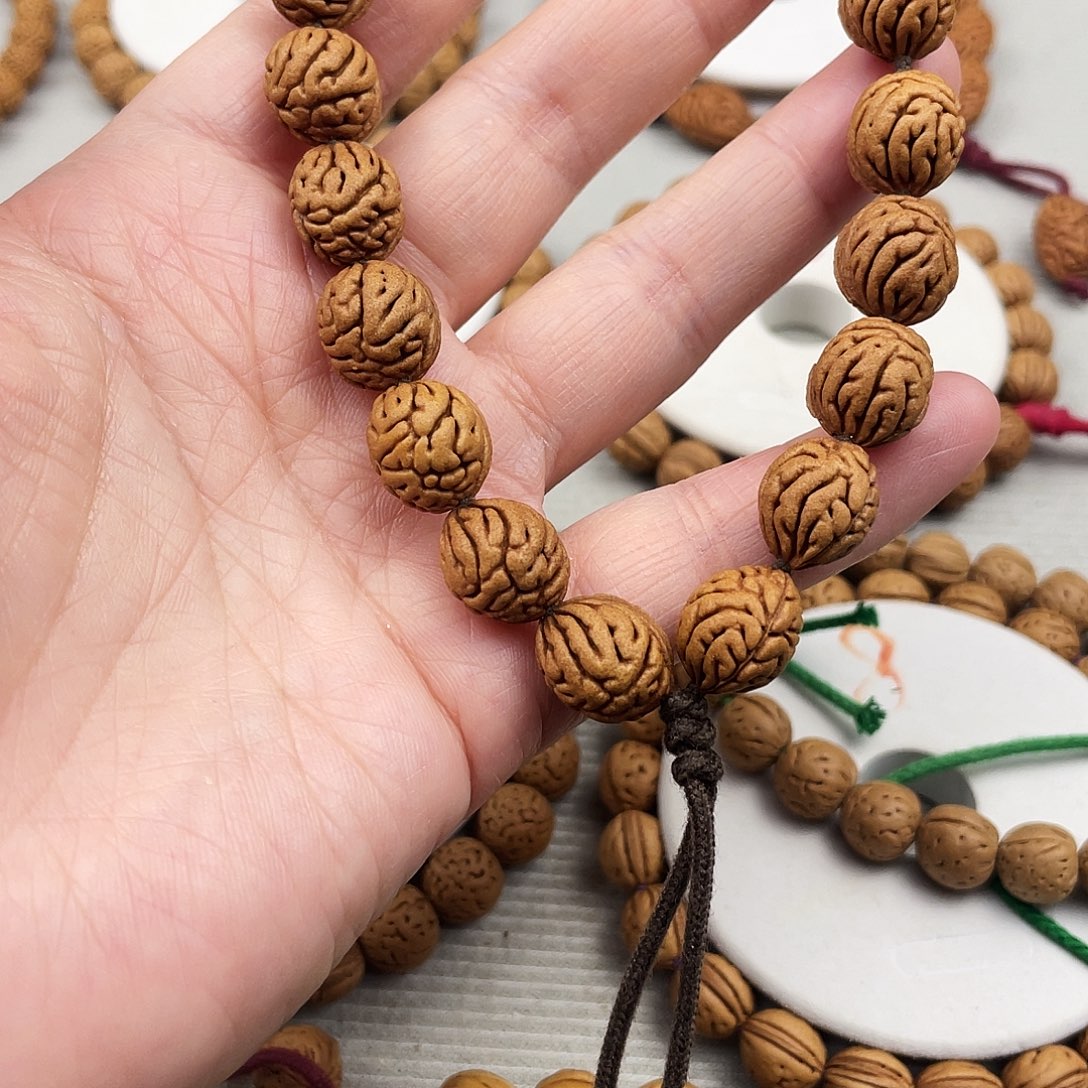 老***生11.5尺寸野生桃核手持