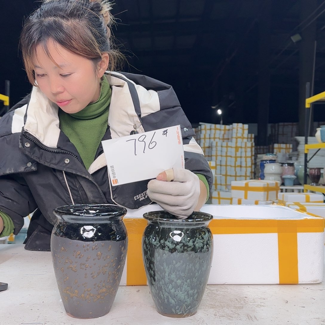 紫砂花盆云上花盆直播1223-796