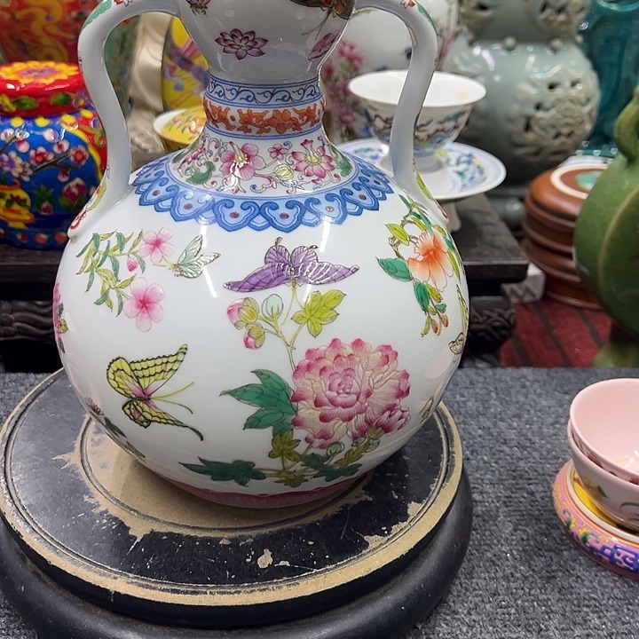 余***生瓷片摆件设计和设计工作