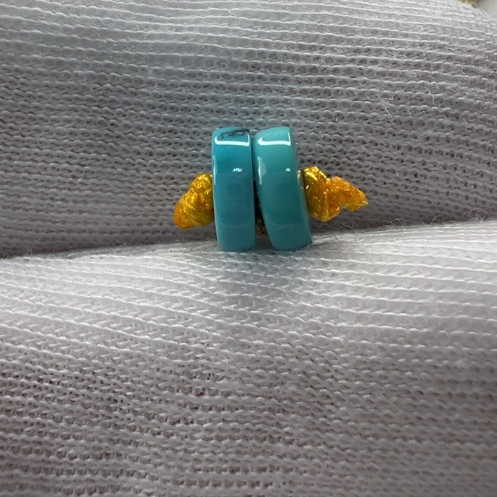 绿松石未镶嵌隔片6.5