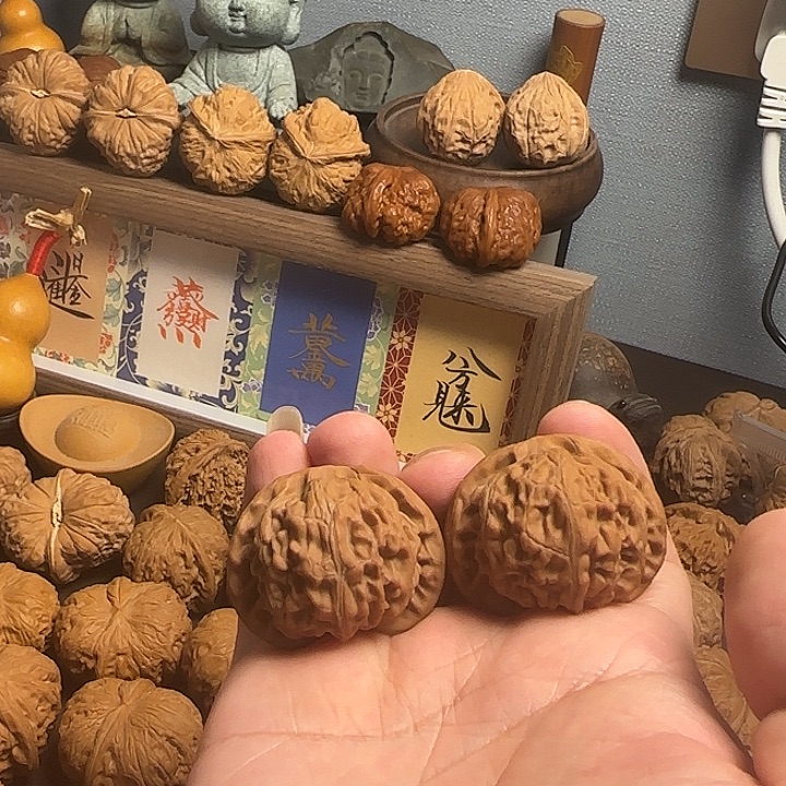 吊坠文玩核桃38全品福利宫灯核桃