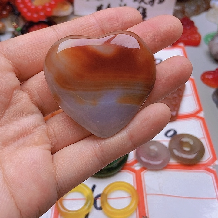【闪购商品】未镶嵌玛瑙/玉髓珠宝半成品小****）