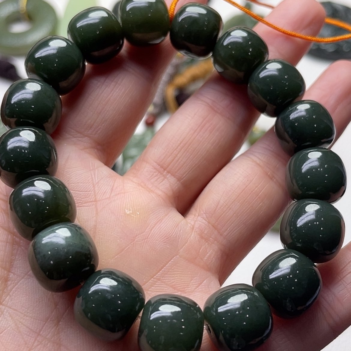 【闪购商品】和田玉手串未镶嵌