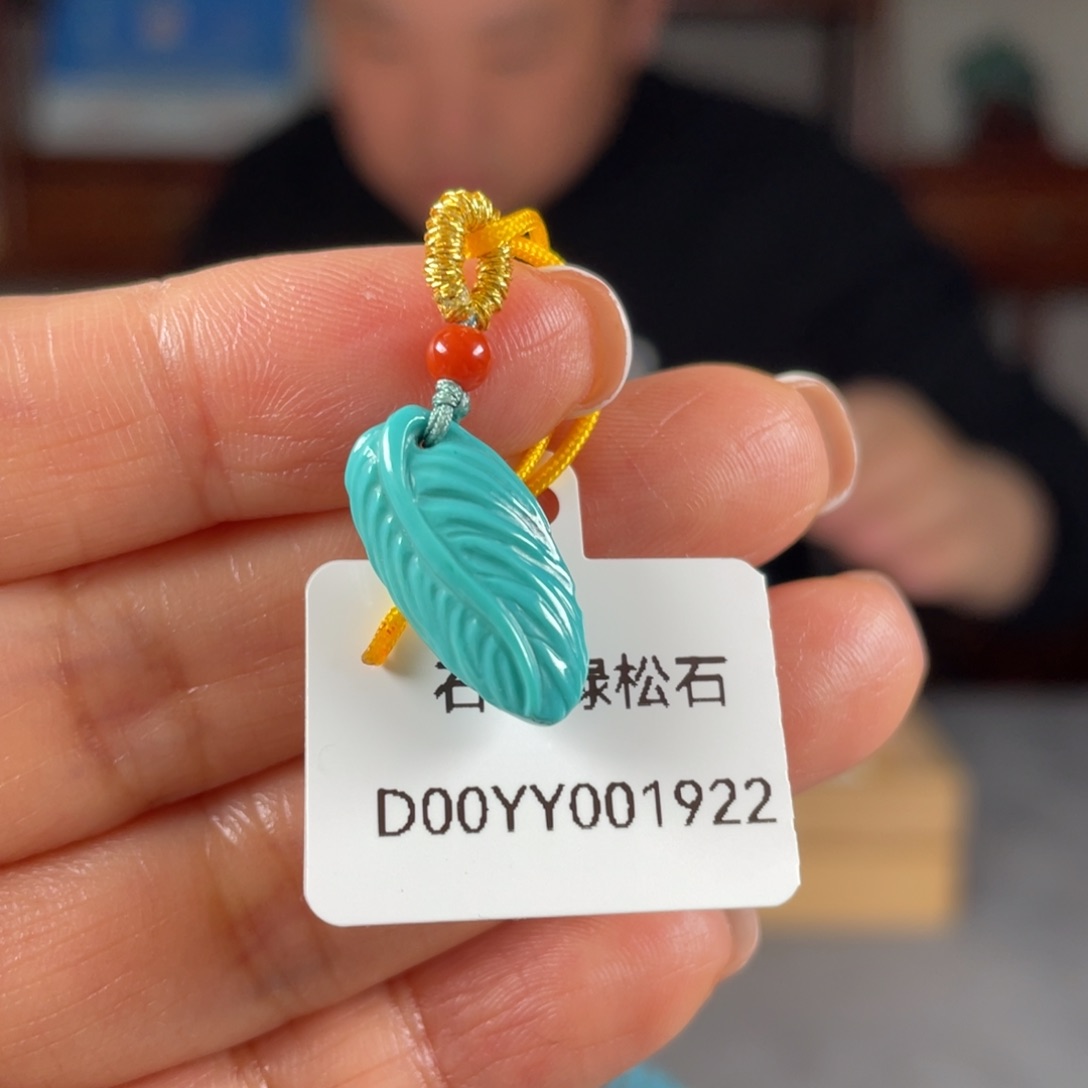 绿松石未镶嵌颈饰