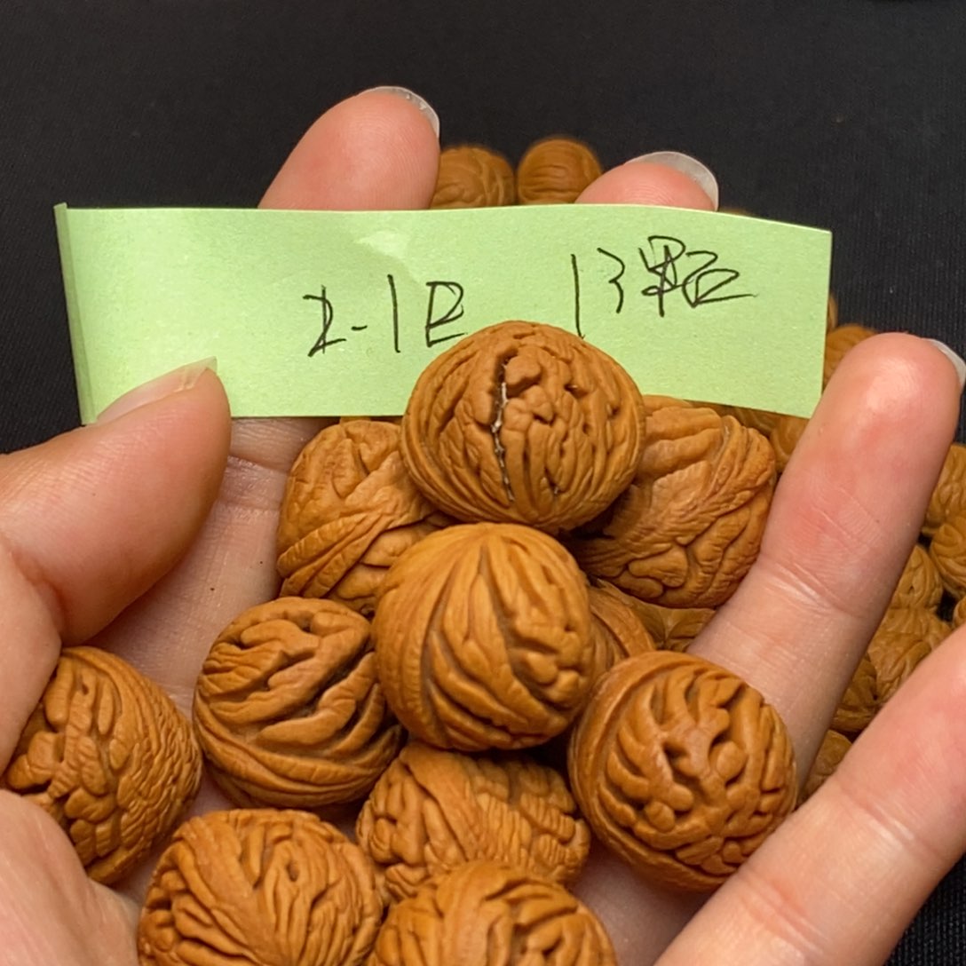 桃核吊坠秦岭龙纹野生桃核11