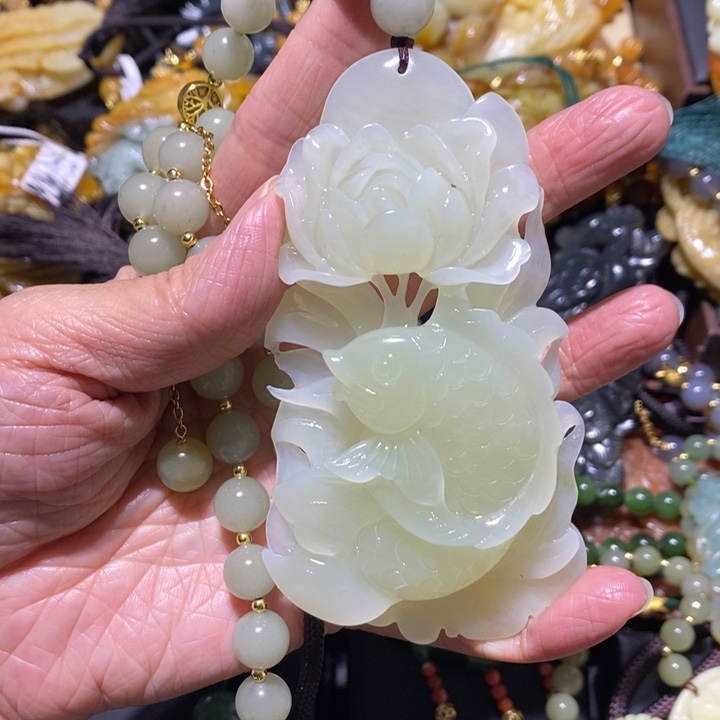 岫玉岫玉吊坠未镶嵌