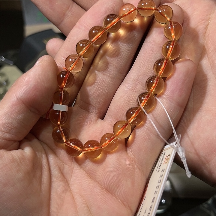 【闪购商品】水晶手链未镶嵌黄*黄水晶