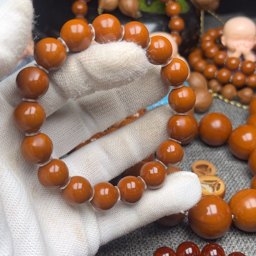 橄榄核手串/手链默1.2+精品无补无漏