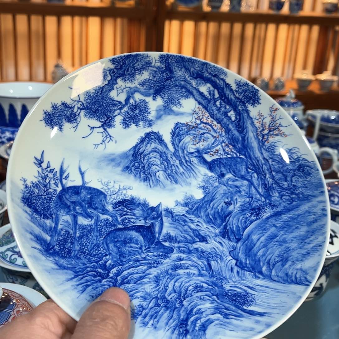 錡镇堂手工手绘壶承