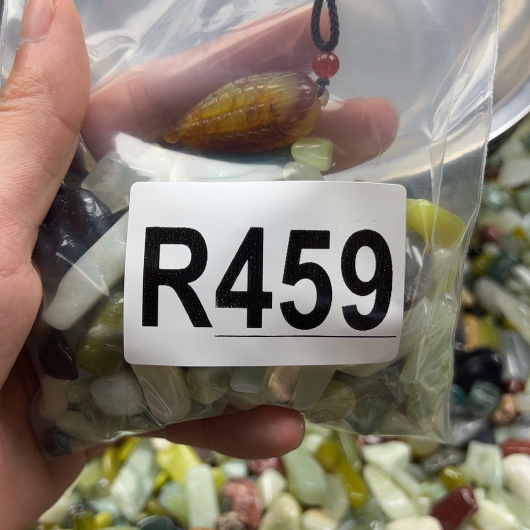 岫玉未镶嵌鱼缸石