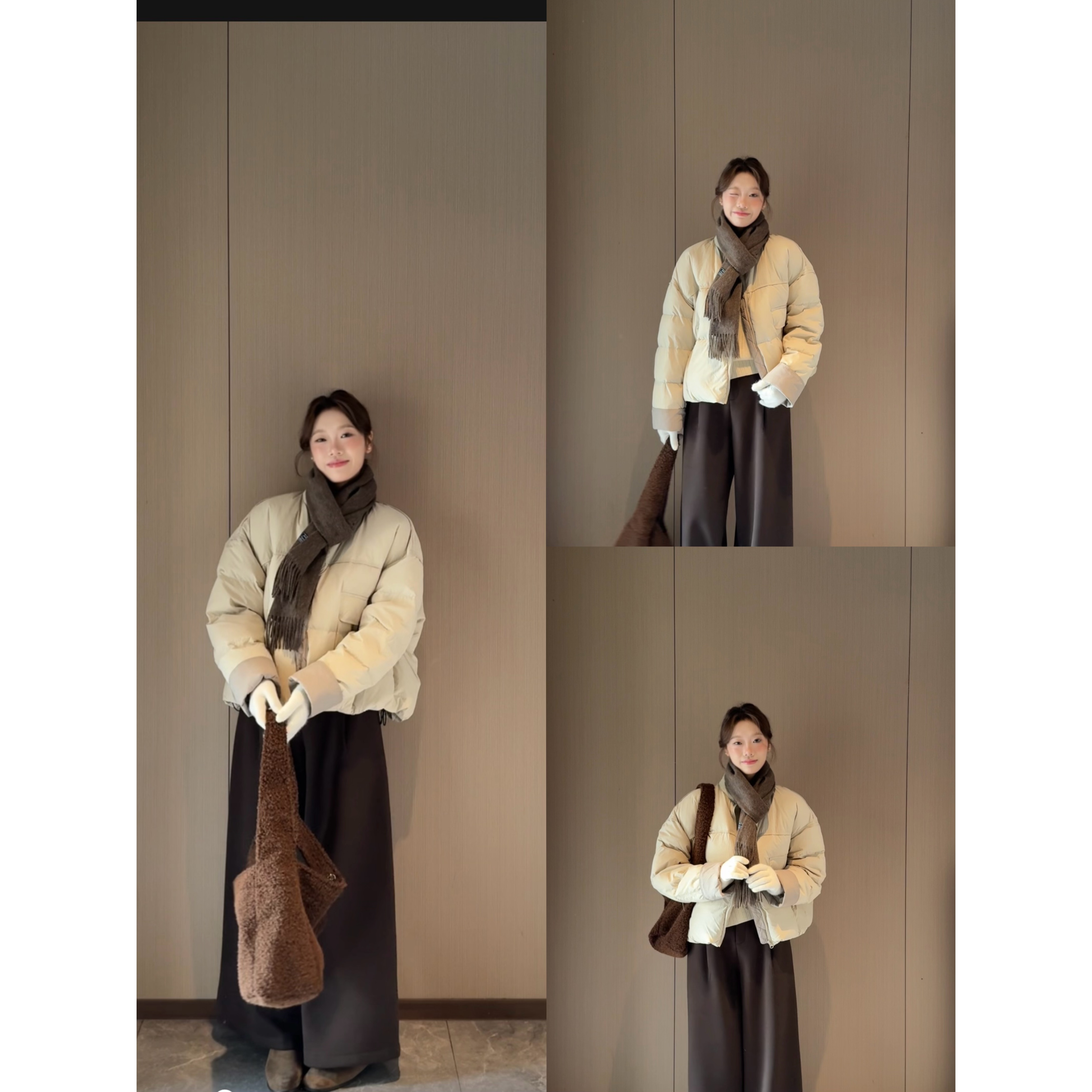 551219#韩系短款羽绒服冬季加厚外套【性价比之王！】（充绒220g