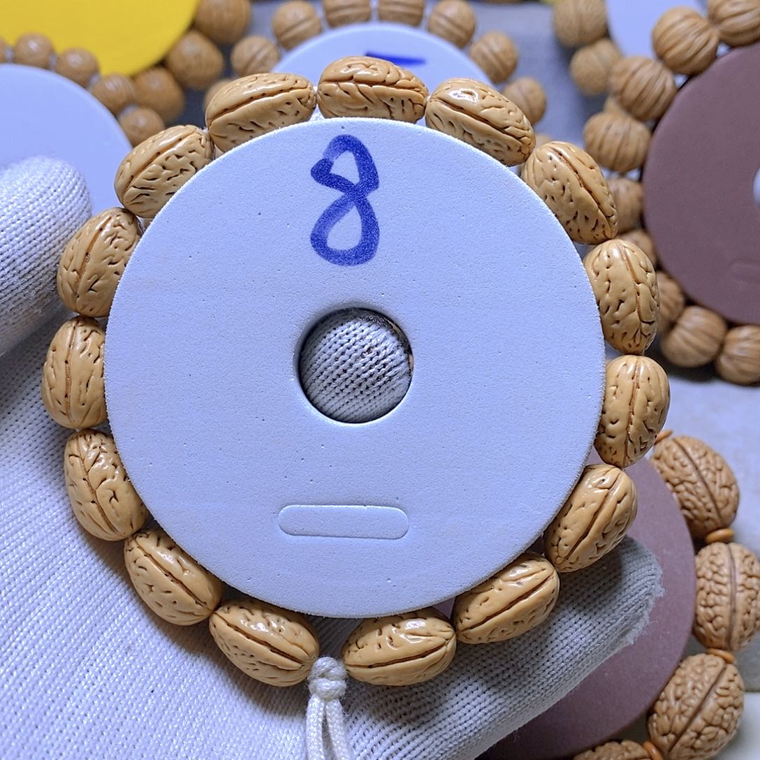 桃核手串风***.野生金蝉瓜子