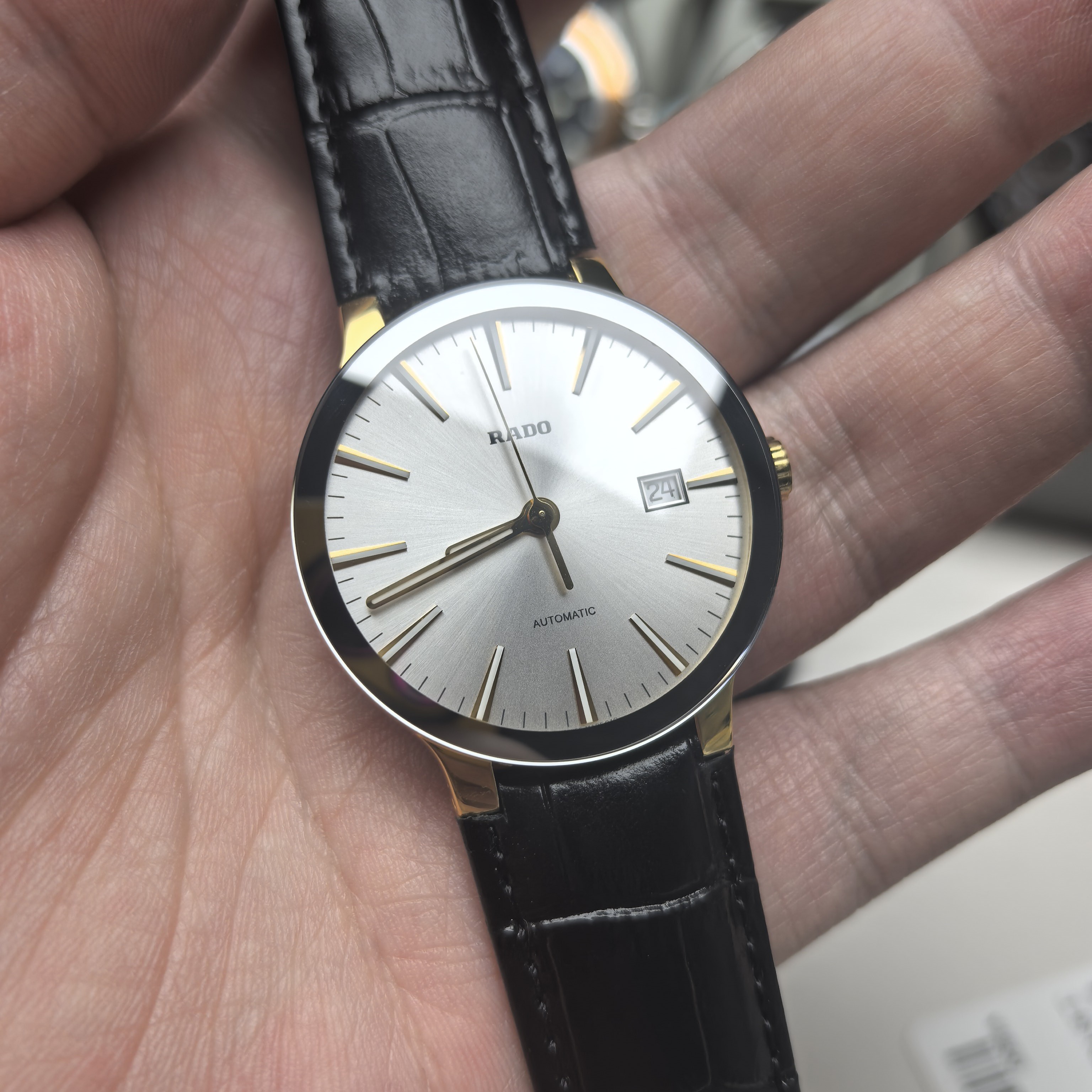 95新 Rado/雷达 晶萃系列/自动机械/单表/5442