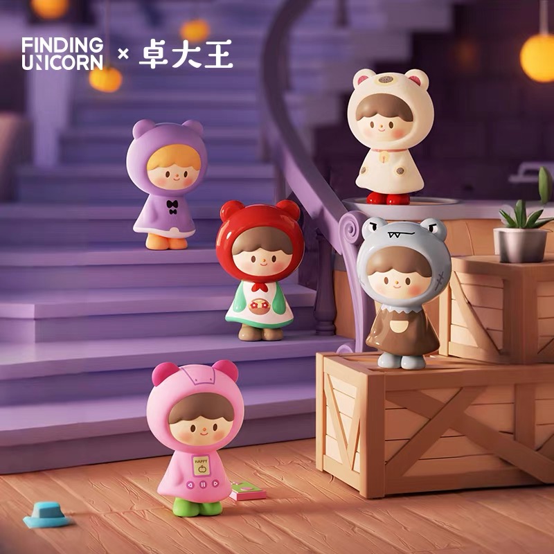 【文代拆】卓大王-阿卓扭扭乐系列U粒盲袋盲盒潮玩手办